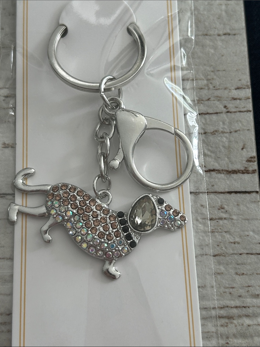 5/$25 weiner hot dog keychain Dashound